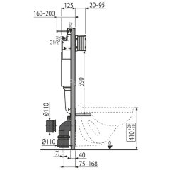 SET 3v1 AM101/1120 RU+M71-0001 с хром кнопкой