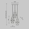 Подвесной светильник Maytoni MOD325PL-03G
