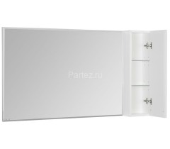 Зеркало-шкаф AQUATON Диор 120 правый, белый (1A110702DR01R)