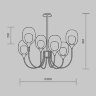 Потолочная люстра Maytoni MOD016PL-06BS