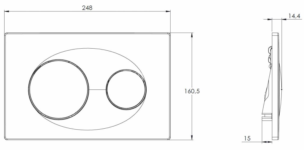 Сет AZARIO: инсталляция с панелью смыва, унитаз Grado N с сиденьем микролифт, белая клавиша смыва (A