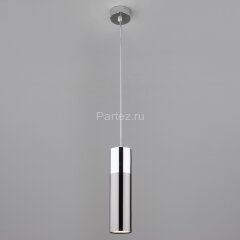 Подвесной светильник Eurosvet 50135/1 LED хром / черный жемчуг
