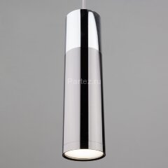 Подвесной светильник Eurosvet 50135/1 LED хром / черный жемчуг