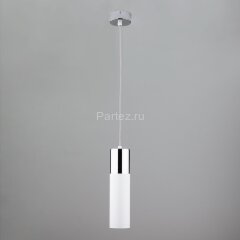 Подвесной светильник Eurosvet 50135/1 LED хром / белый