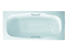 Ванна стальная BLB Atlantica 180x80x36, универсальная, с отверстиями для ручек