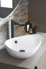 Раковина-чаша Jacob Delafon Nouvelle Vague 56 Белая глянцевая (EVI102-00)