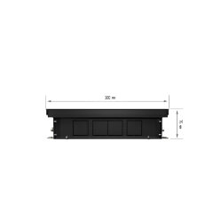 Конвектор внутрипольный Royal Thermo ATRIUM-75/300/2000-DG-U-DB
