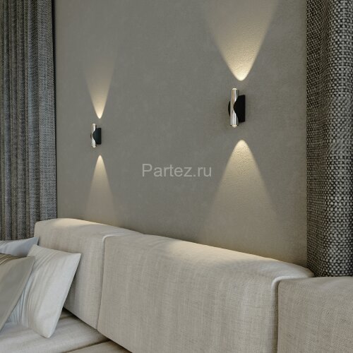 Бра Elektrostandard 40109/LED чёрный/сталь