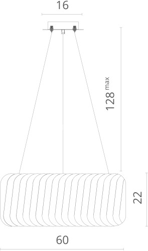 Подвесная люстра Divinare 7568/02 LM-9