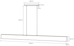 Подвесной светильник Mantra 7543