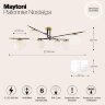 Потолочная люстра Maytoni MOD048CL-06G