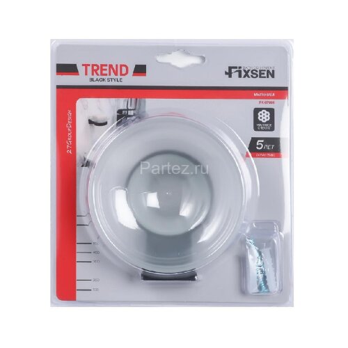 Мыльница Fixsen Trend, Черный (FX-97808)