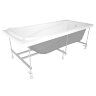 Каркас для акриловой ванны Loranto ALBERTO 1700х700, монтажный пакет