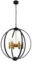 Подвесная люстра Arte Lamp A7013SP-6BK