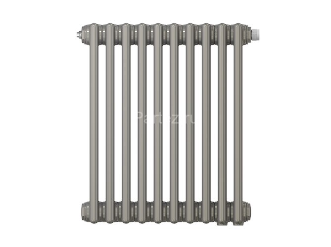Радиатор трубчатый Zehnder Charleston Retrofit 3057, 16 сек.1/2 ниж.подк. 0325 TL (кроншт.в компл)