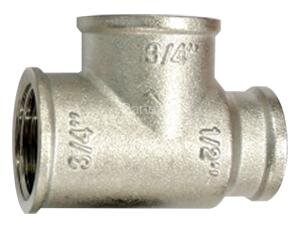 Тройник переходной ВР 3/4"х1/2"х1/2" VALTEC