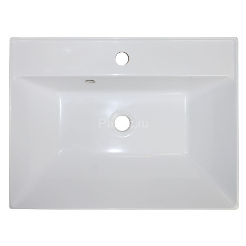 Комплект тумба Azario Velluto 60 600х450х660 подвесная, с раковиной Slim 60, белый матовый (CS000886