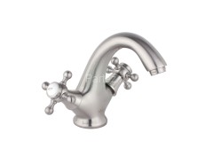 Смеситель для раковины Timo Nelson 1911F silver