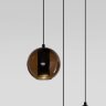 Подвесной светильник Eurosvet 50258/3 LED дымчатый/ бежевый/ шоколад