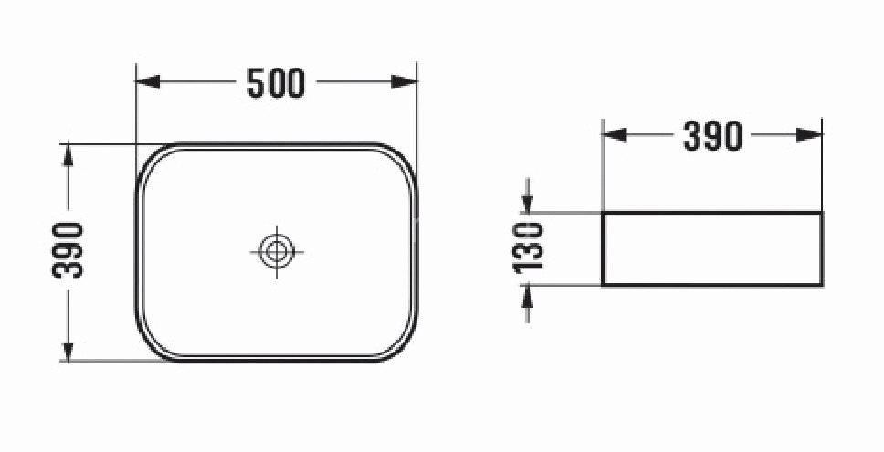Раковина Azario накладная 500х390х130 цвет тёмно-серый матовый (AZ-78109MDH)