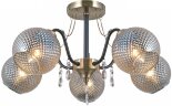 Потолочная люстра ILLUMICO IL0432-5CSQ-29 AB BK