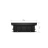 Конвектор внутрипольный Royal Thermo ATRIUM-75/200/2600-DG-U-AU