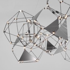 Подвесной светильник Eurosvet 90369/12 черный жемчуг