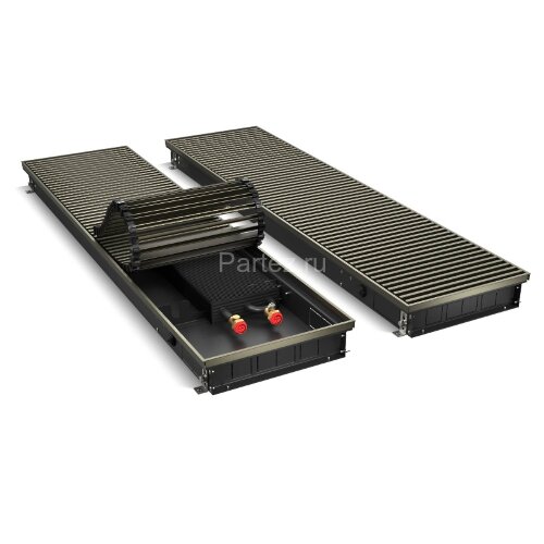 Конвектор внутрипольный Royal Thermo ATRIUM-75/300/1400-DG-U-DB