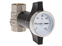 Кран шаровой c термометром 1/2&quot; VALTEC