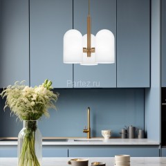 Подвесная люстра Eurosvet 50357/3 латунь