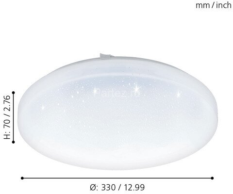 Настенно-потолочный светильник Eglo 97878