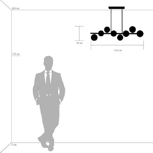 Подвесная люстра Lightstar 815083