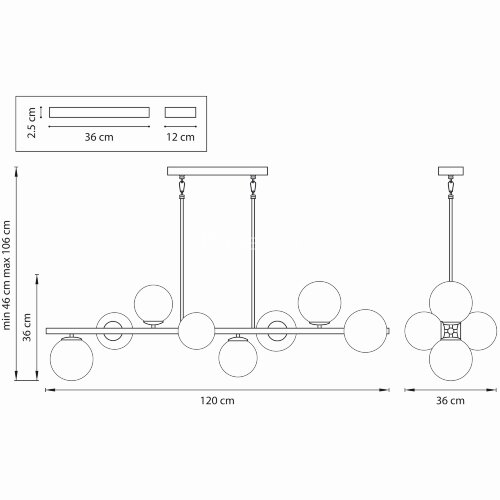 Подвесная люстра Lightstar 815083