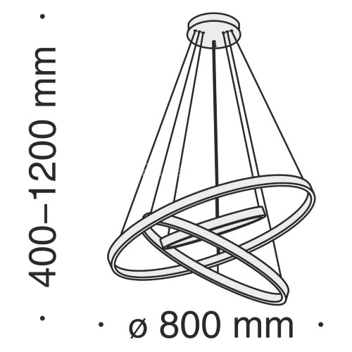 Подвесной светильник Maytoni MOD058PL-L100BS4K