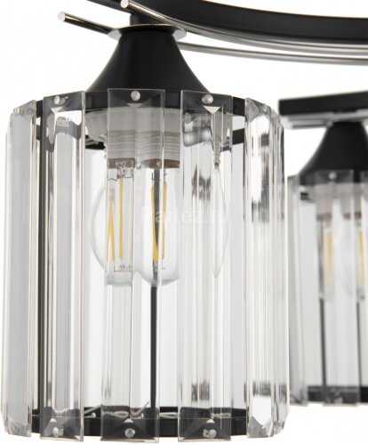 Потолочная люстра Arte Milano 327103/5 BK+CR