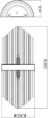 Бра Arte Lamp A1007AP-2GO