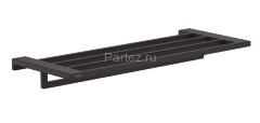 Полка для полотенец Hansgrohe AddStoris 648 мм, матовый чёрный (41751670)