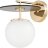Бра Lumina Deco LDW 7014-1 GD+BK