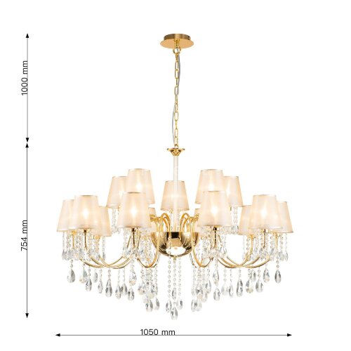 Подвесная люстра Favourite 2868-15P