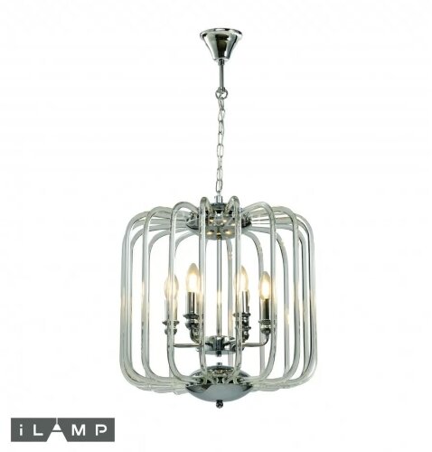 Подвесная люстра iLamp P2481-6 CR