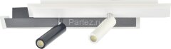 Настенно-потолочный светильник Escada 20047SMA/01LED WH/BK