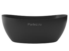 Ванна акриловая Azario GLASGOW 1700х800х665, свободностоящая, в комплекте с сифоном и металлической 