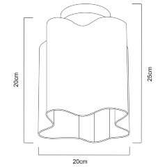 Потолочный светильник Arte Lamp A3479PL-1CC