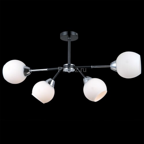 Потолочная люстра ILLUMICO IL0715-4CSQ-24 BK CR LIBRA