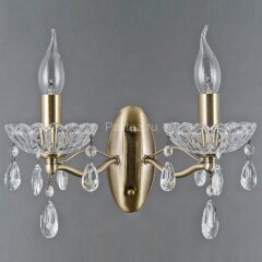 Бра ILLUMICO IL0265-2WSQ-24 AB CASTOR