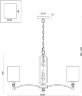 Подвесная люстра Freya FR1007PL-07BS