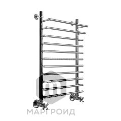 Полотенцесушитель водяной Маргроид Лесенка &quot;Вид 66 Премиум&quot; 100х55 (комплект), хром