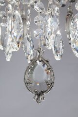 Потолочная люстра Bogate's 276/5 серебро