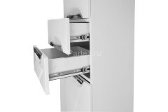 Пенал Loranto Стиль 35 правосторонний, 350х1970х330, белый (CS00024678)