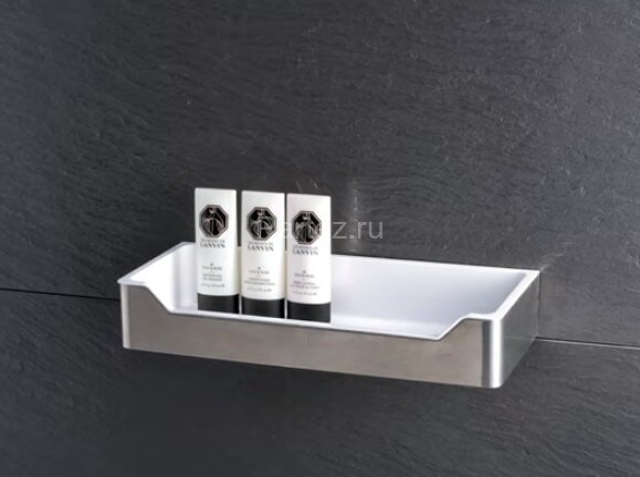 Полка прямоугольная Fixsen Hotel одноэтажная, хром (FX-31003C)